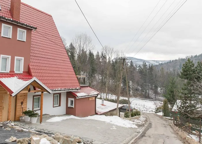 Folkowy Dom Dla 14 Osob Z Sauna I Grillowiskiem - Dream Szczyrk